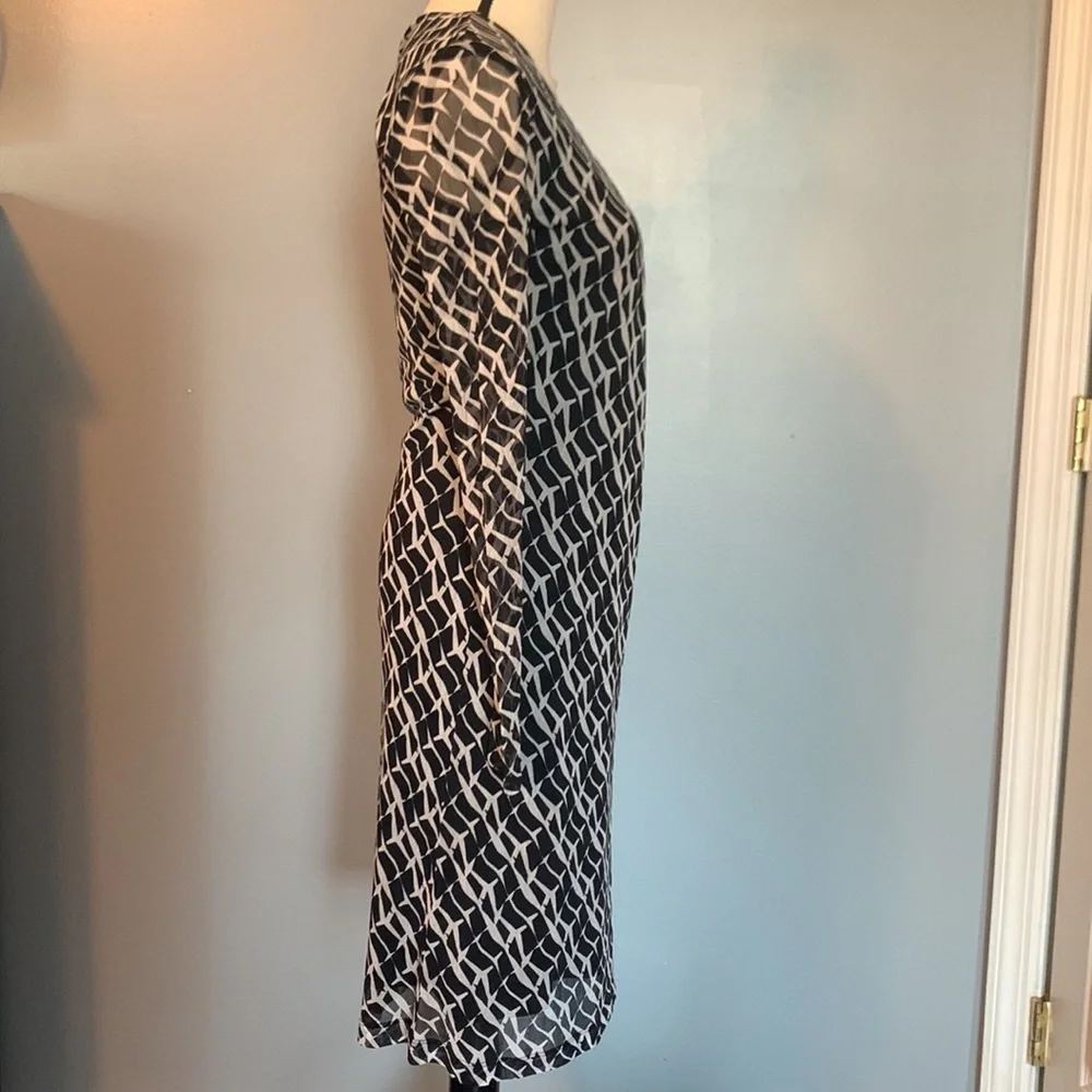 Kenneth Cole Faux Wrap Dress - Picture 5 of 8